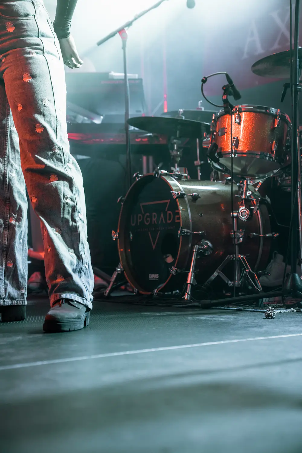 Band spielt während einer Hochzeitszeremonie